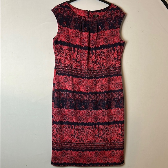 ILE New York Women’s Sheath Dress Sleeveless Size 18 - Picture 2 of 10